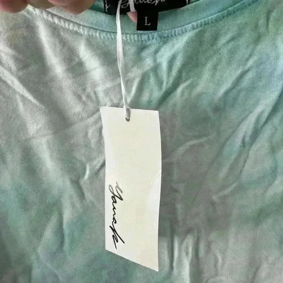 Yanak Ace Sweater~ Teal ~ Large~ NWT! Yana K - Picture 3 of 4